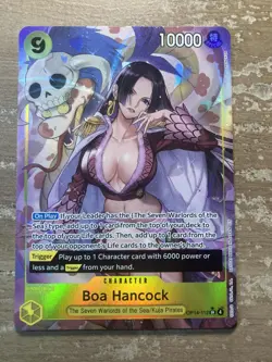 Boa Hancock - OP14-112 (Alternate Art) The Azure Sea's Seven Foil NM - Image 1