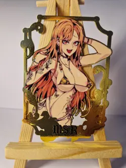 Marin Kitagawa | MSR Metal Card 082/200 | Goddess Story Waifu - Image 1