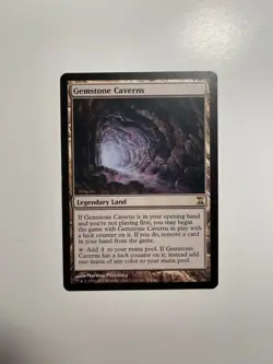 Gemstone Caverns #274 Time Spiral - MTG Magic the Gathering Legendary Land Card - Image 2