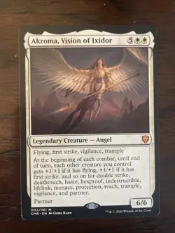 MTG Akroma, Vision of Ixidor Commander Legends Regular Mythic Card 002/361 - Image 1