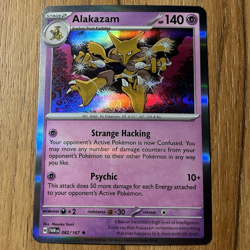 Alakazam 082/167 Twilight Masquerade Holo Rare Pokemon Card NM - Image 1