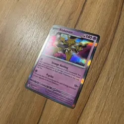 Alakazam 082/167 Twilight Masquerade Holo Rare Pokemon Card NM - Image 2