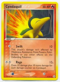 2x (pok-HL-059) Cyndaquil (C) Pokemon EX Hidden Legends Card # 59 - Image 1