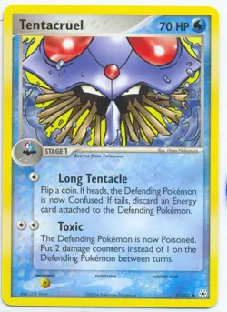 2x (pok-HL-051) Tentacruel (U) Pokemon EX Hidden Legends Card # 51 - Image 1