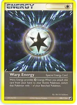 2x (UNSEEN-100) Warp Energy (U) Pokemon EX Unseen Forces Card # 100 - Image 1