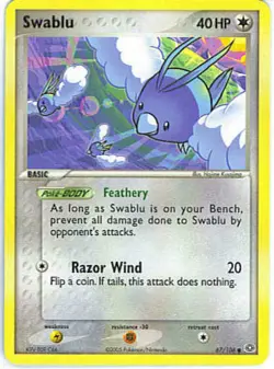 2x (EMERALD-067) Swablu (C) Pokemon EX Emerald Card # 67 - Image 1