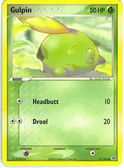 2x (EMERALD-051) Gulpin (C) Pokemon EX Emerald Card # 51 - Image 1