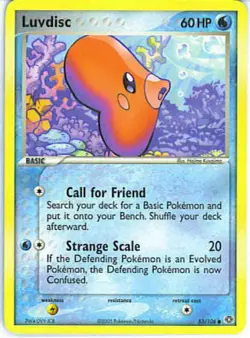 2x (EMERALD-053) Luvdisc (C) Pokemon EX Emerald Card # 53 - Image 1