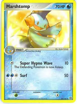 2x (EMERALD-036) Marshtomp (U) Pokemon EX Emerald Card # 36 - Image 1