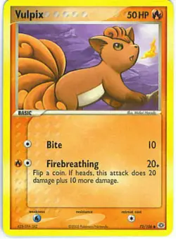 2x (EMERALD-072) Vulpix (C) Pokemon EX Emerald Card # 72 - Image 1