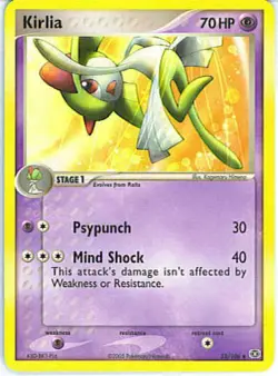 2x (EMERALD-033) Kirlia (U) Pokemon EX Emerald Card # 33 - Image 1