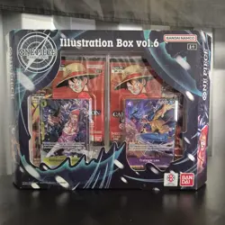 Bandai Trading Card Games One Piece Illustration Box Vol 6 Fast Shipping - Image 1