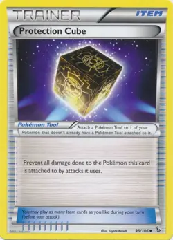 2x (XY02-095) Protection Cube (U) Pokemon XY FlashFire Card # 95 - Image 1