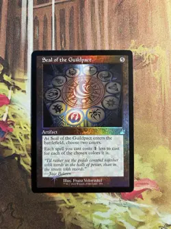 Seal of the Guildpact - Retro Frame Foil - Ravnica Remastered - NM - MTG - Image 1