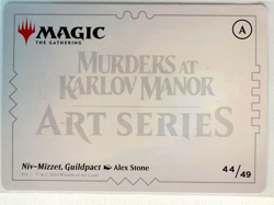 MTG - Niv-Mizzet, Guildpact - Murders at Karlov Manor Art Series - 44/49 - NM - Image 2