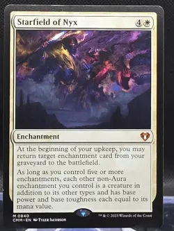 Starfield of Nyx #840 Commander Masters Regular Mythic - Image 1