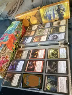 Magic the gathering auction collections including one unique made Alter Art MTG - Image 1