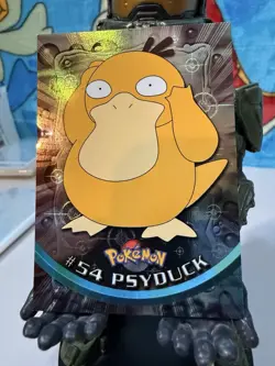 Psyduck # 54 Foil Topps Pokemon Blue Label - Image 1