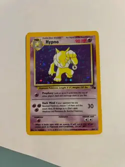 NM Hypno 8/62 Fossil Holo Rare Pokemon TCG - Image 1