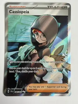 Cassiopeia 086/064 Pokemon TCG S&V Shrouded Fable Holo Ultra Rare Trainer - Image 1