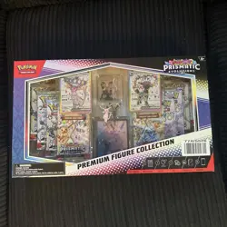 Pokemon TCG Prismatic Evolutions Premium Figure Collection New Sealed - Image 1