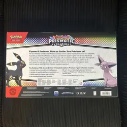 Pokemon TCG Prismatic Evolutions Premium Figure Collection New Sealed - Image 2