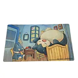 Pokemon Center × Van Gogh Museum Munchlax Snorlax Bedroom Play Mat Brand New NIB - Image 1