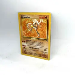 Pokemon Hitmonlee 22/62 Fossil Set Regular Unlimited LP - Image 2