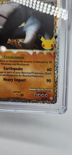 2010 Pokemon Celebrations #107 Classic Collection Donphan PSA 9.5 Graded - Image 4