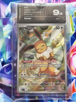 Lotto Pokemon Carte Gradata Fullart Snorlax Eevee Charmander Italiano - Image 2