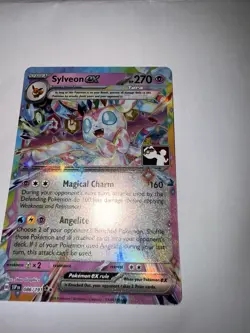 Sylveon EX 086/131 NM Pokemon Play! Stamped Prize Pack Series 7 - Image 1