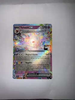 Sylveon EX 086/131 NM Pokemon Play! Stamped Prize Pack Series 7 - Image 2