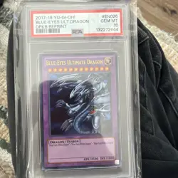 Blue Eyes Ultimate Dragon DPKB-EN026 Ultra Rare 1st Edition Yugioh NM PSA 10 - Image 1