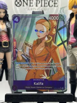 One Piece CG Kalifa OP03-060 PRB The Best Uncommon Full Art! - Image 1