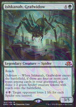 Foil Ishkanah, Grafwidow - Eldritch Moon | MTG Card - Image 3