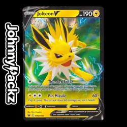 Pokemon TCG - Jolteon V SWSH151 - Full Art - Sword & Shield Promo Card (NM) - Image 1