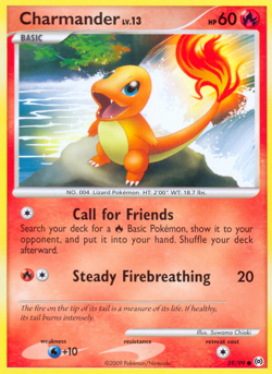 Charmander 59/99 Poor Common | Arceus | Pokemon Card - Image 1