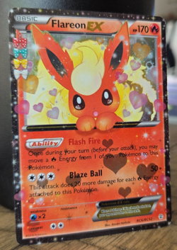 Flareon EX RC6-RC32 Generations - Radiant Collection Holo - POKEMON CARD - Image 2