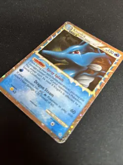 Pokemon TCG Kingdra Prime Holo HSUnleashed Card 85/95 - Image 3