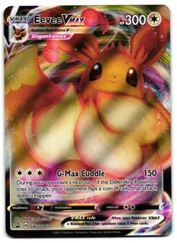 Eevee VMAX SWSH087 - SWSH Black Star Promo Pokemon TCG - NM Card - Image 1