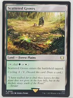 Scattered Groves Commander: The Lord of the Rings Non-Foil - Image 1