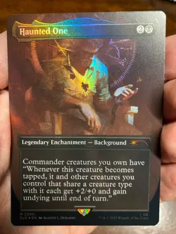 MTG Haunted One, Foil, The Last of Us Secret Lair, New/Unplayed Joel Miller - Image 2