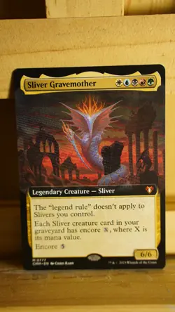 Sliver Gravemother (Extended Art) Commander Masters Regular - Image 1