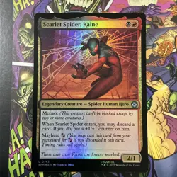 Scarlet Spider, Kaine (Foil) - 143 - Marvel's Spider-Man-M/NM- MTG - Image 1