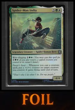 MTG Marvel's Spider-Man #151 Spider-Man India Foil - Image 1