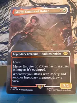 Merry, Esquire of Rohan (Borderless) the Lord of the Rings Regular - Image 1