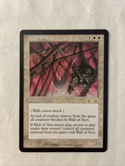 1x Wall of Nets Exodus MTG Magic the Gathering LP - Image 1