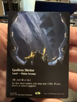 Godless Shrine (Borderless) Edge of Eternities Non-Foil 280 NM - Image 1
