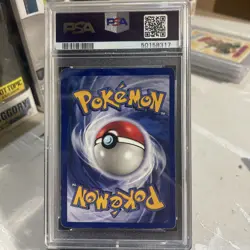 1999 POKEMON FOSSIL LAPRAS HOLO 10/62 1ST EDITION PSA 4 NM-MT - Image 5