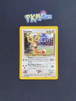 Pokemon TCG Stantler Neo Genesis 76/111 Regular LP. - Image 1